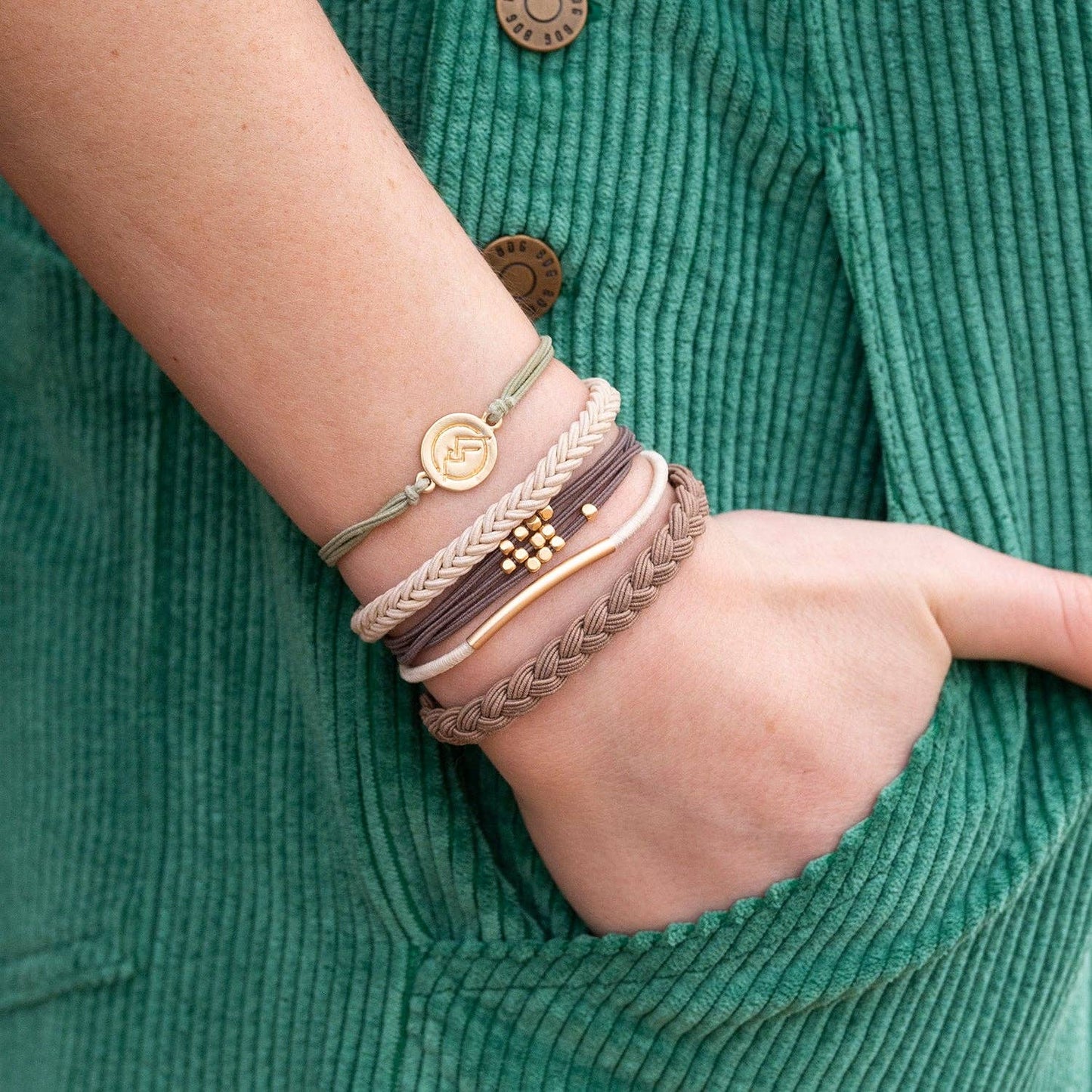K'Lani hair tie bracelets - Climb Hair Tie Bracelets
