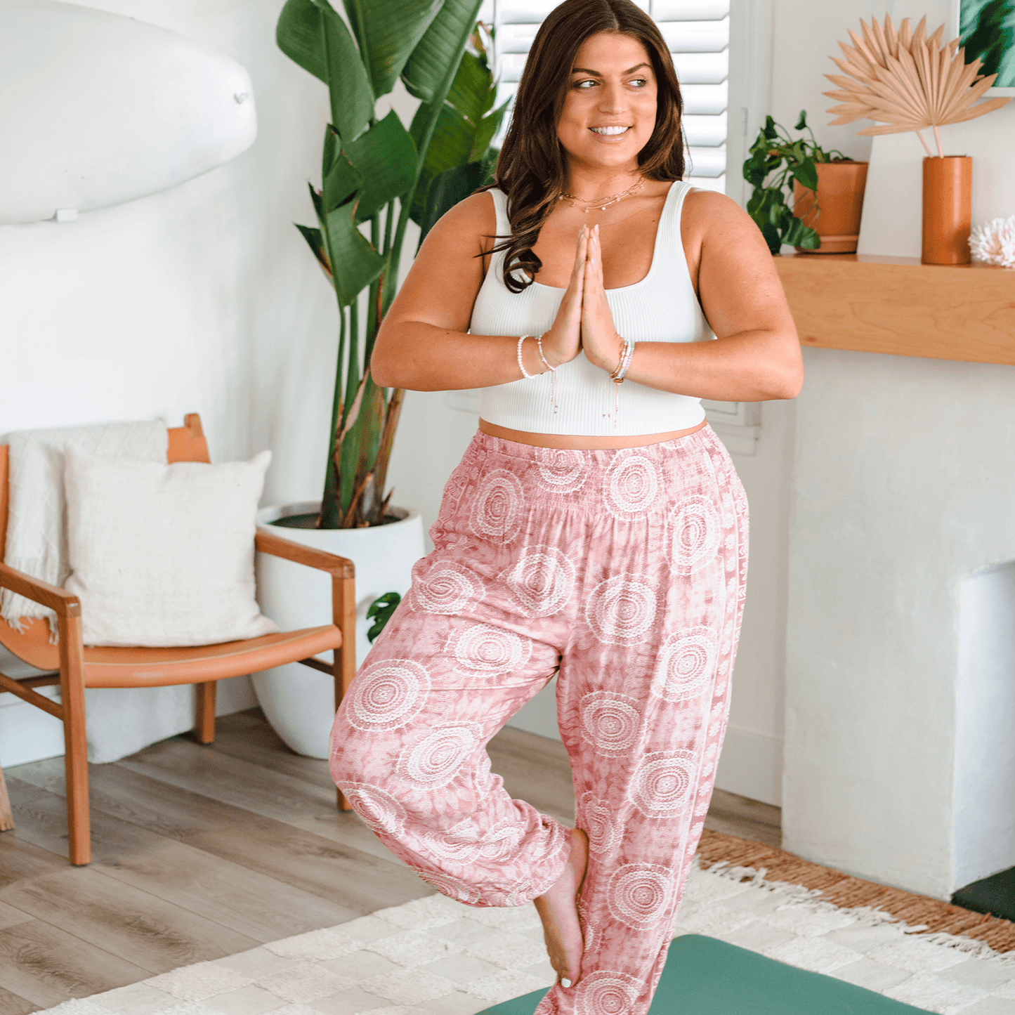 Lotus and Luna - Baja Harem Pants with Pockets