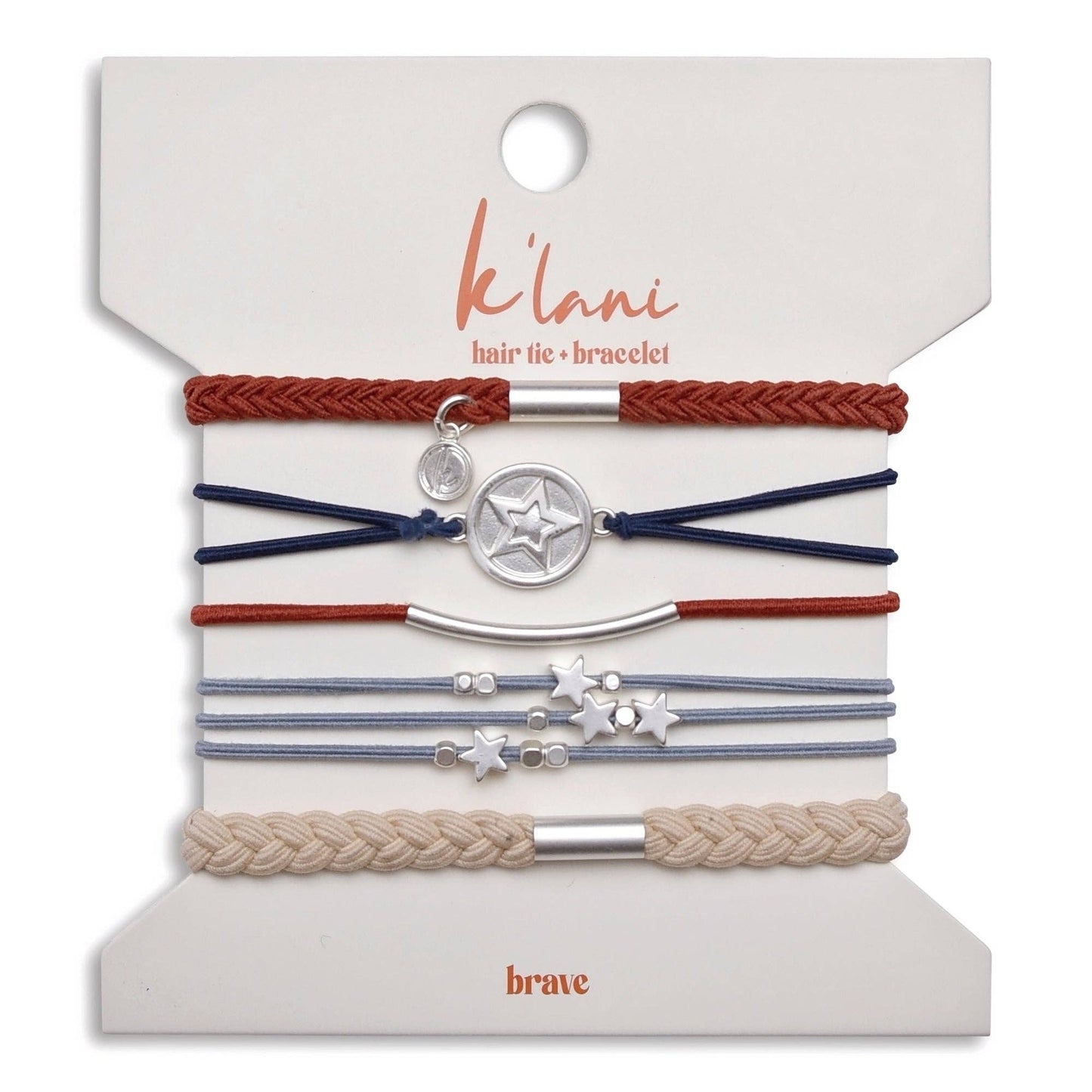 K'Lani Hair Tie Bracelets - Brave Hair Tie Bracelets