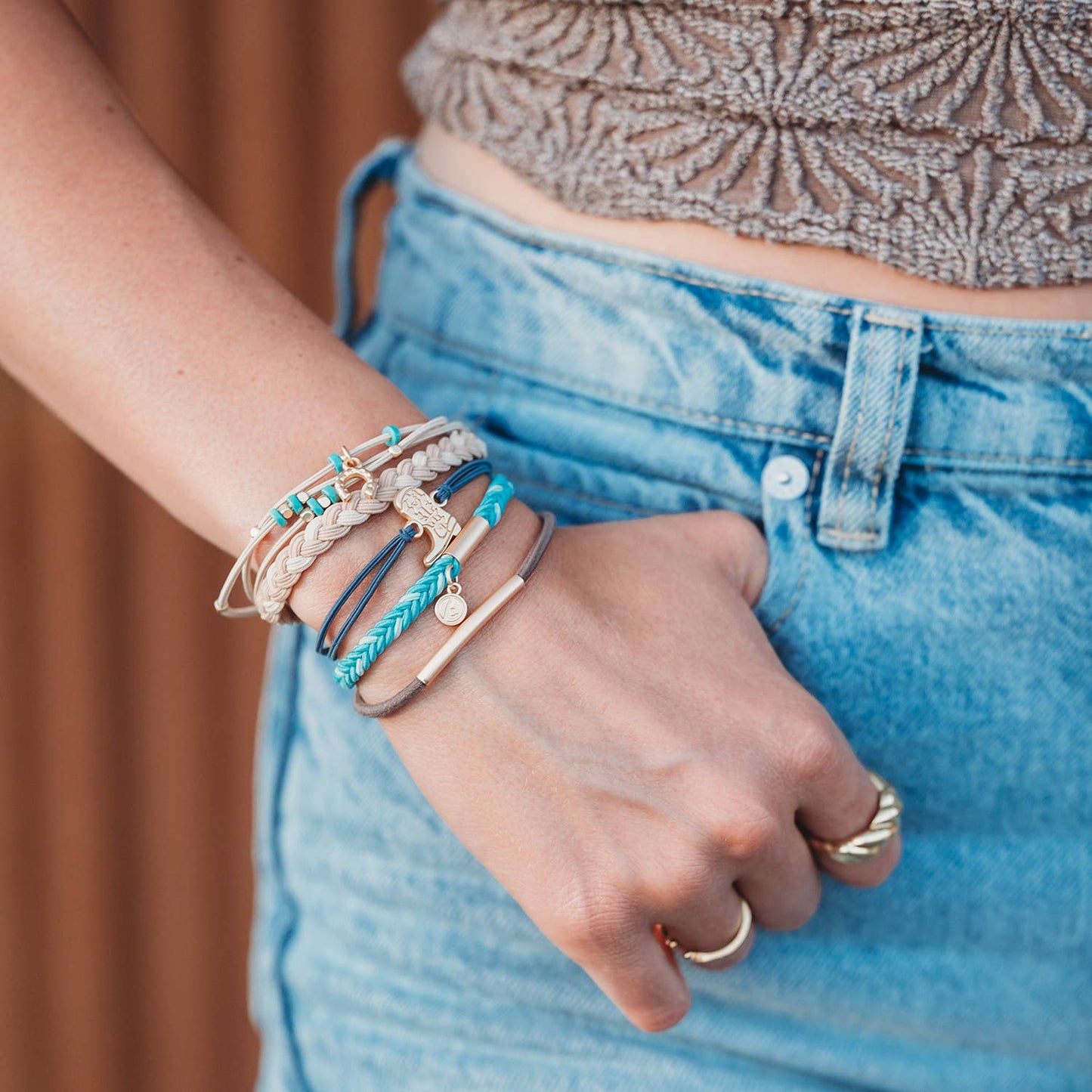 K'Lani hair tie bracelets - Stride Hair Tie Bracelets