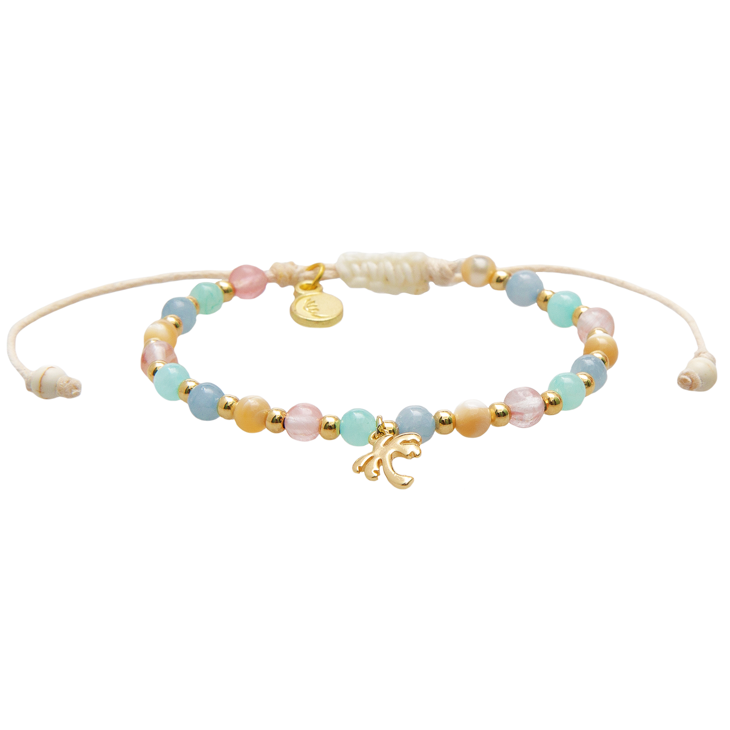 Lotus and Luna - Stay Breezy Florida Charm Bracelet