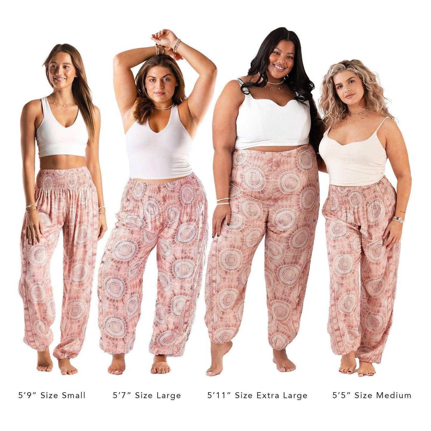 Lotus and Luna - Baja Harem Pants with Pockets