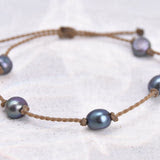 Tula Blue Peacock Pearl Baroque Medium