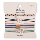 K'Lani Anchor Hair Tie + Bracelet