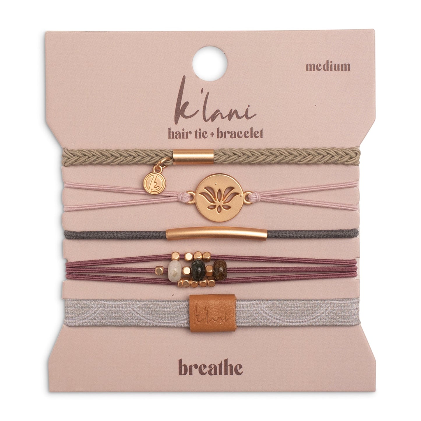 K'Lani Breathe Hair Tie + Bracelet