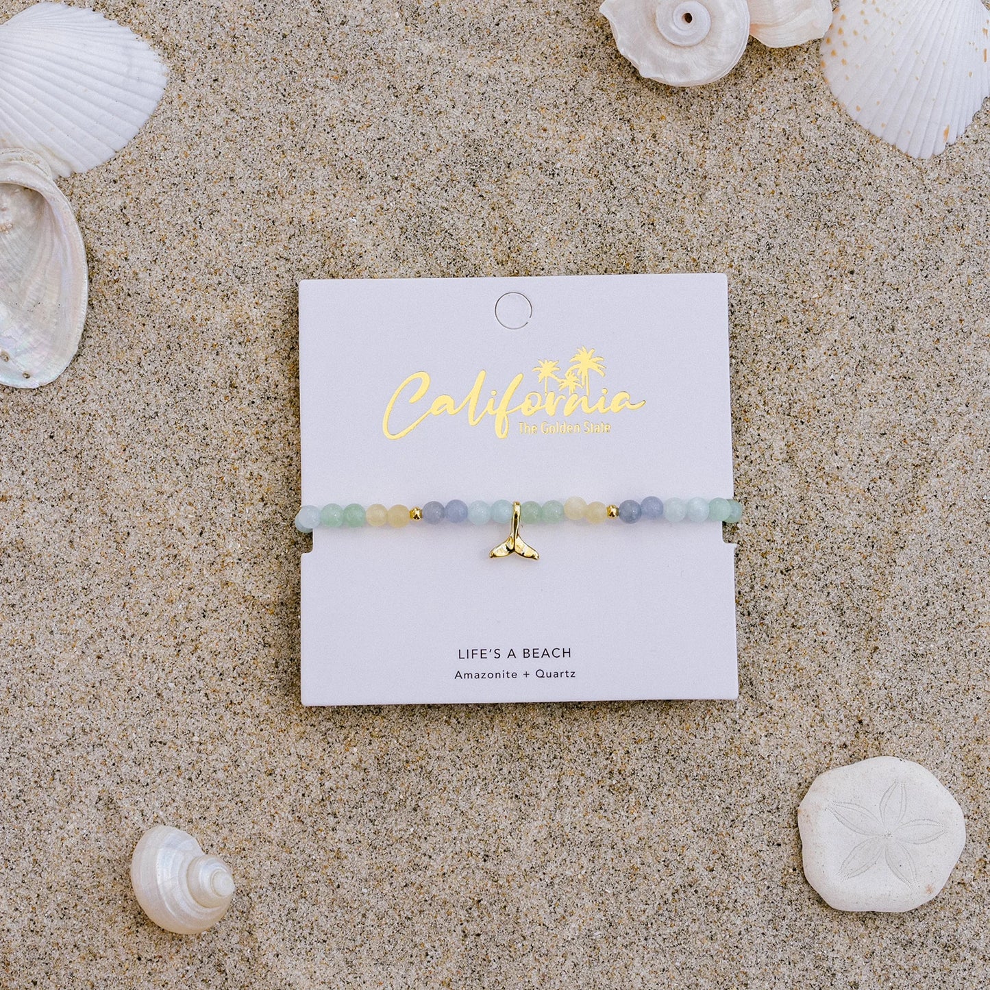 Lotus and Luna - Life's a Beach California Charm Bracelet