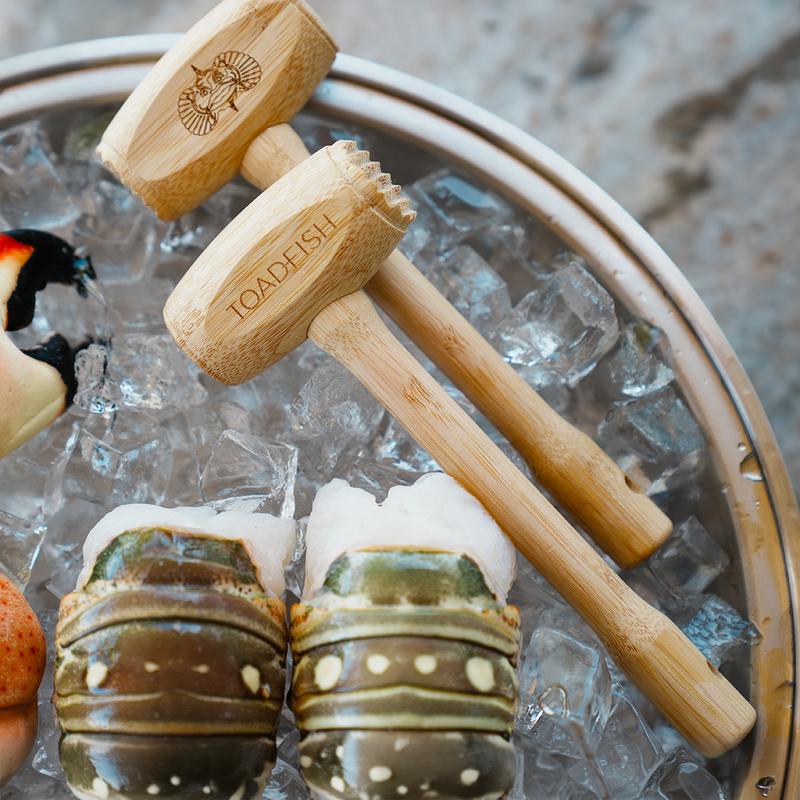 Toadfish Wood Crab Mallet 2 Pack