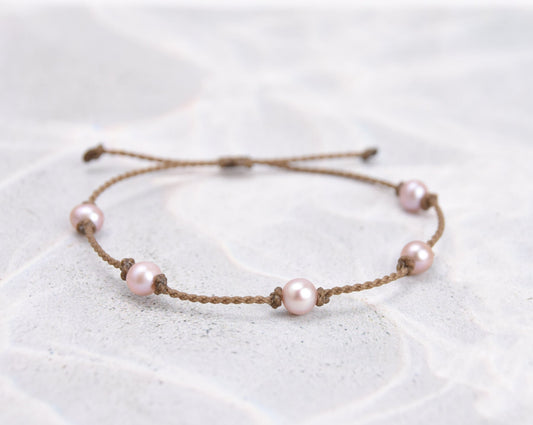 Tula Blue Blush Pearl Riptide Bracelet
