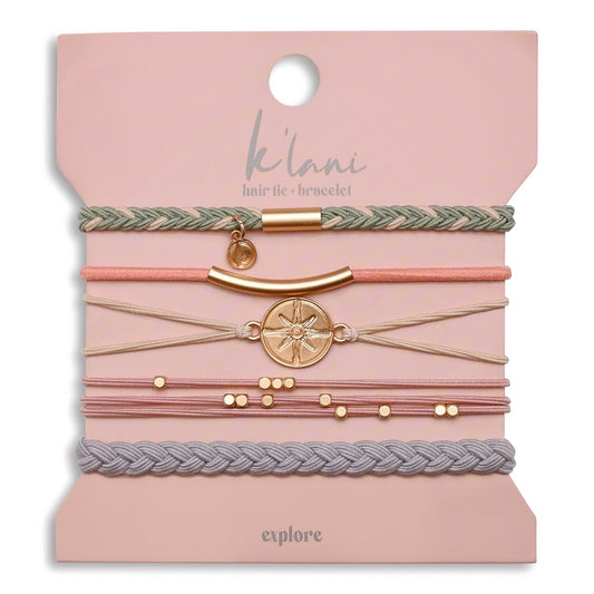 K'Lani Explore Hair Tie + Bracelet