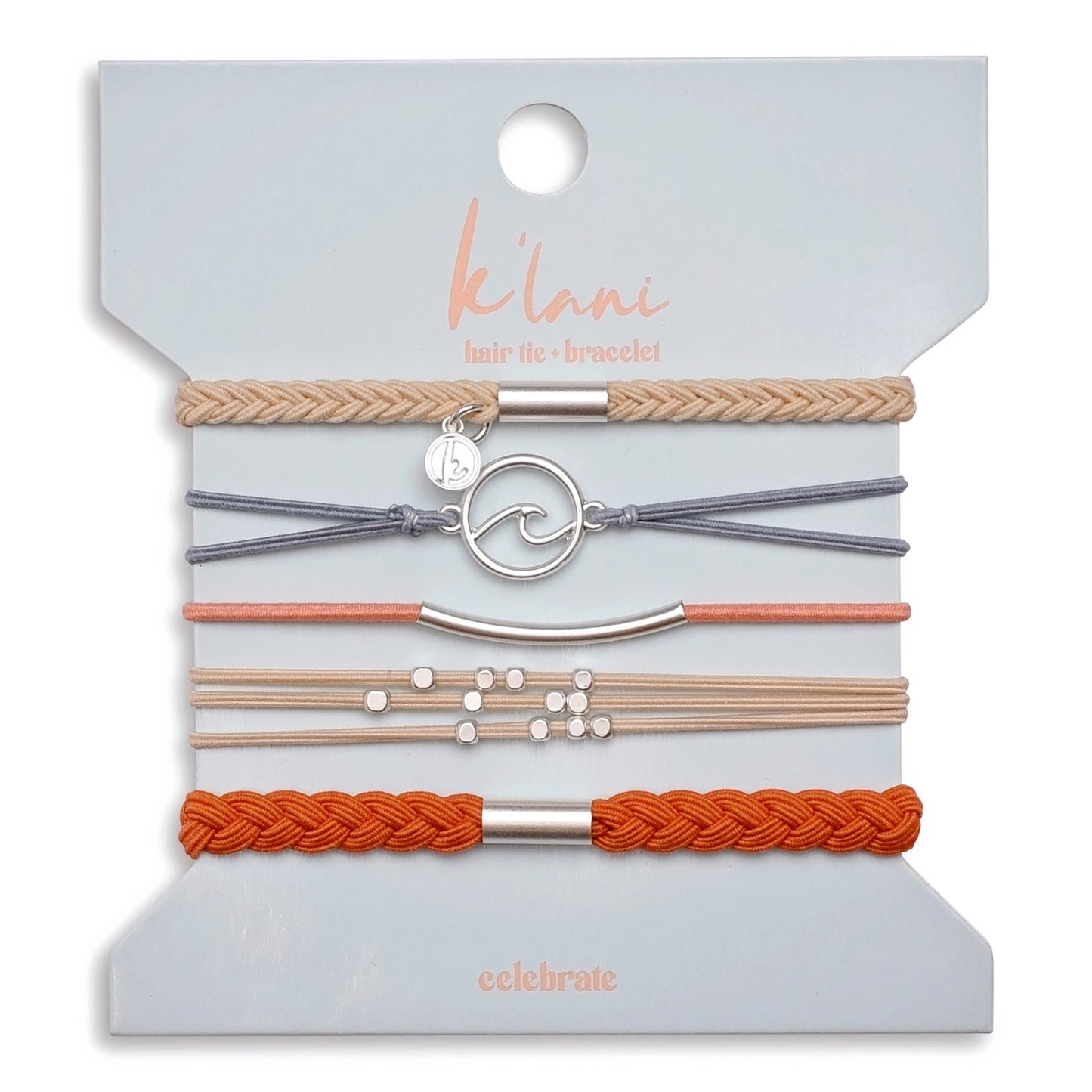 K'Lani Celebrate Hair Tie + Bracelet