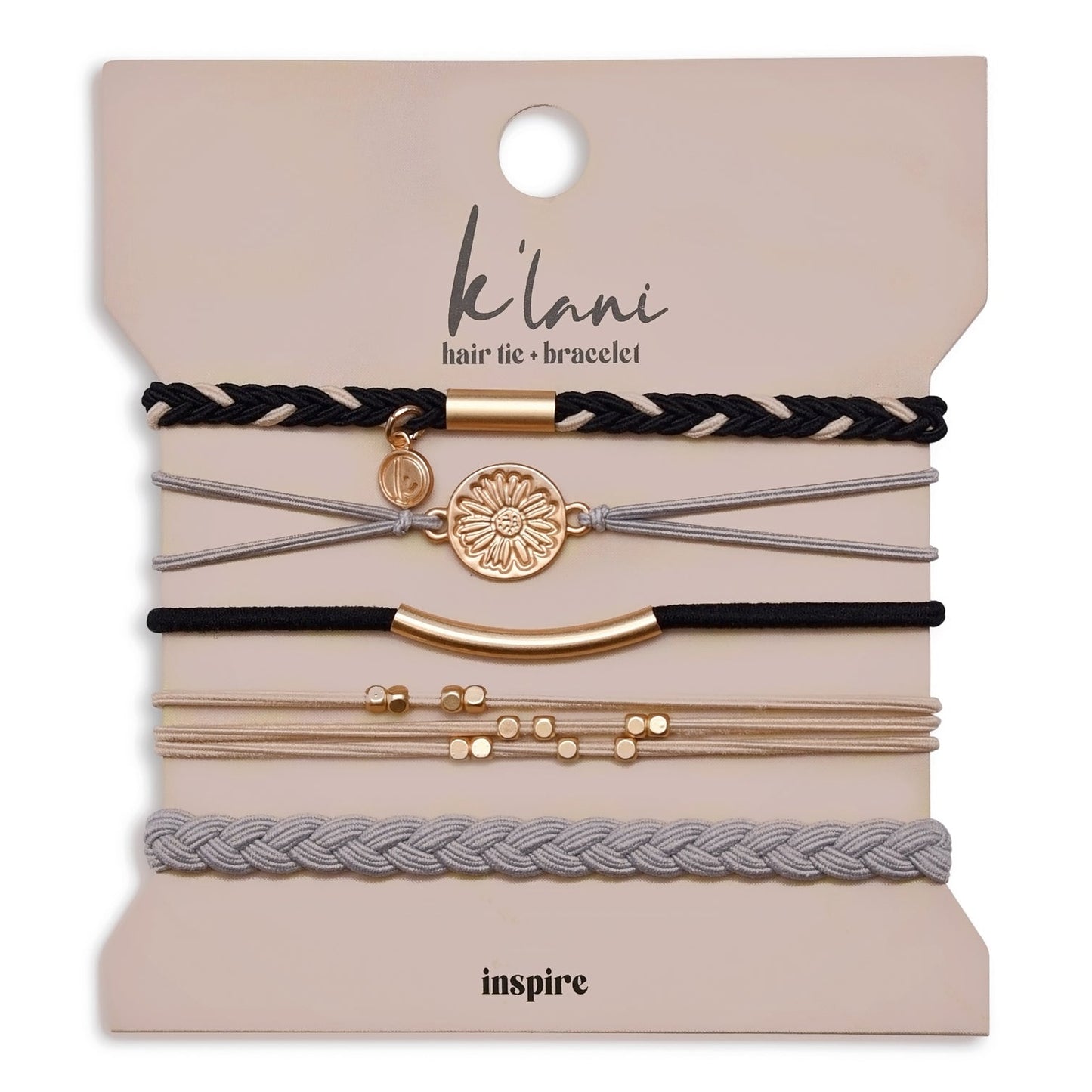 K'Lani Inspire Hair Tie + Bracelet