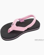 Flip Flops - Kids Grombow- Pink 5-6 Rubber
