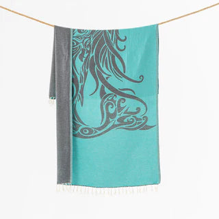 Sun Drunk Mermaid Turkish Towel