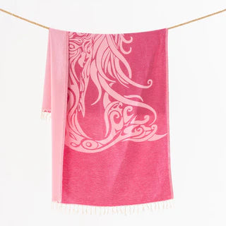 Sun Drunk Mermaid Turkish Towel