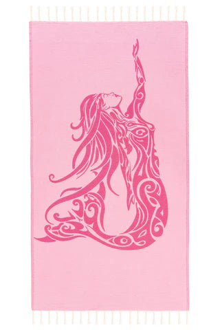 Sun Drunk Mermaid Turkish Towel