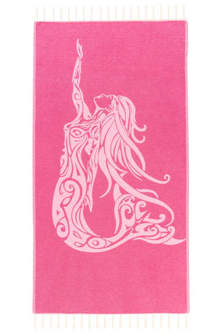Sun Drunk Mermaid Turkish Towel