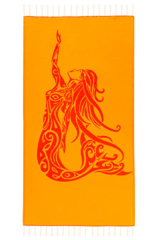Sun Drunk Mermaid Turkish Towel