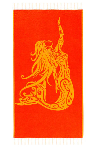 Sun Drunk Mermaid Turkish Towel