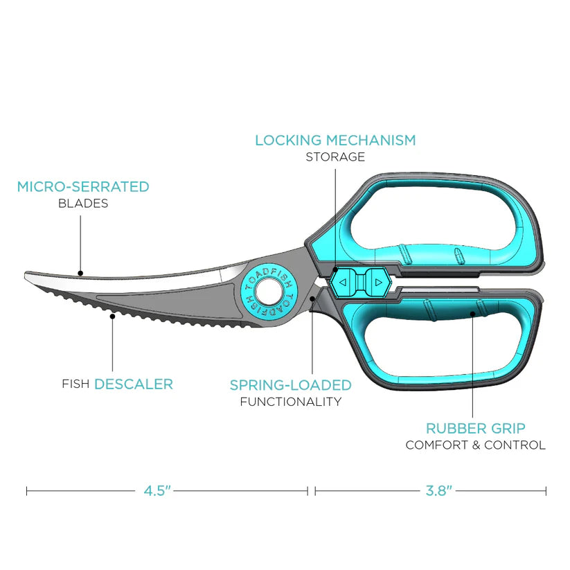 Toadshish Ultimate Shears & Sheath