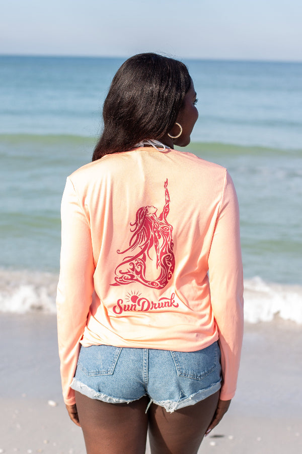 Sun Drunk Ladies UPF 50+ Sun Shirt