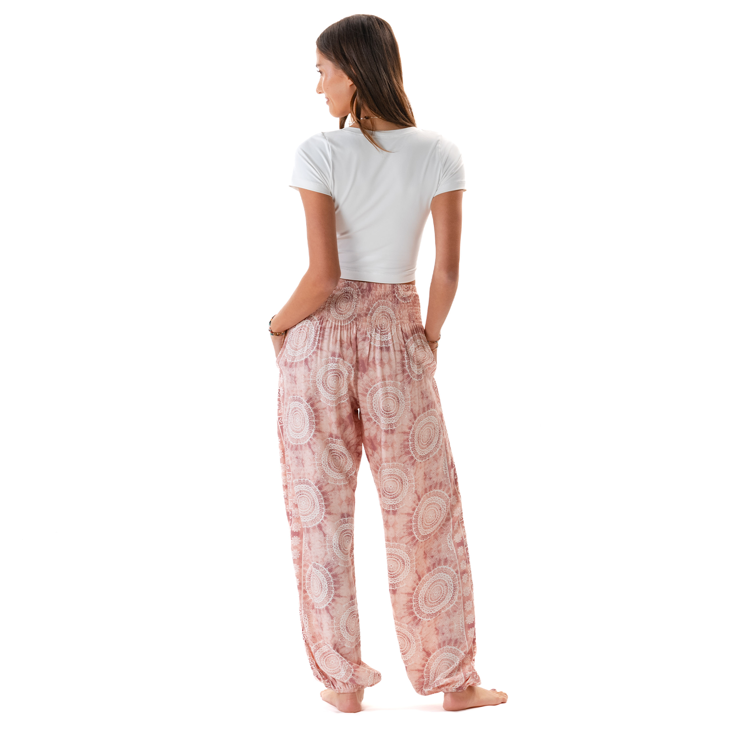 Lotus and Luna - Baja Harem Pants with Pockets