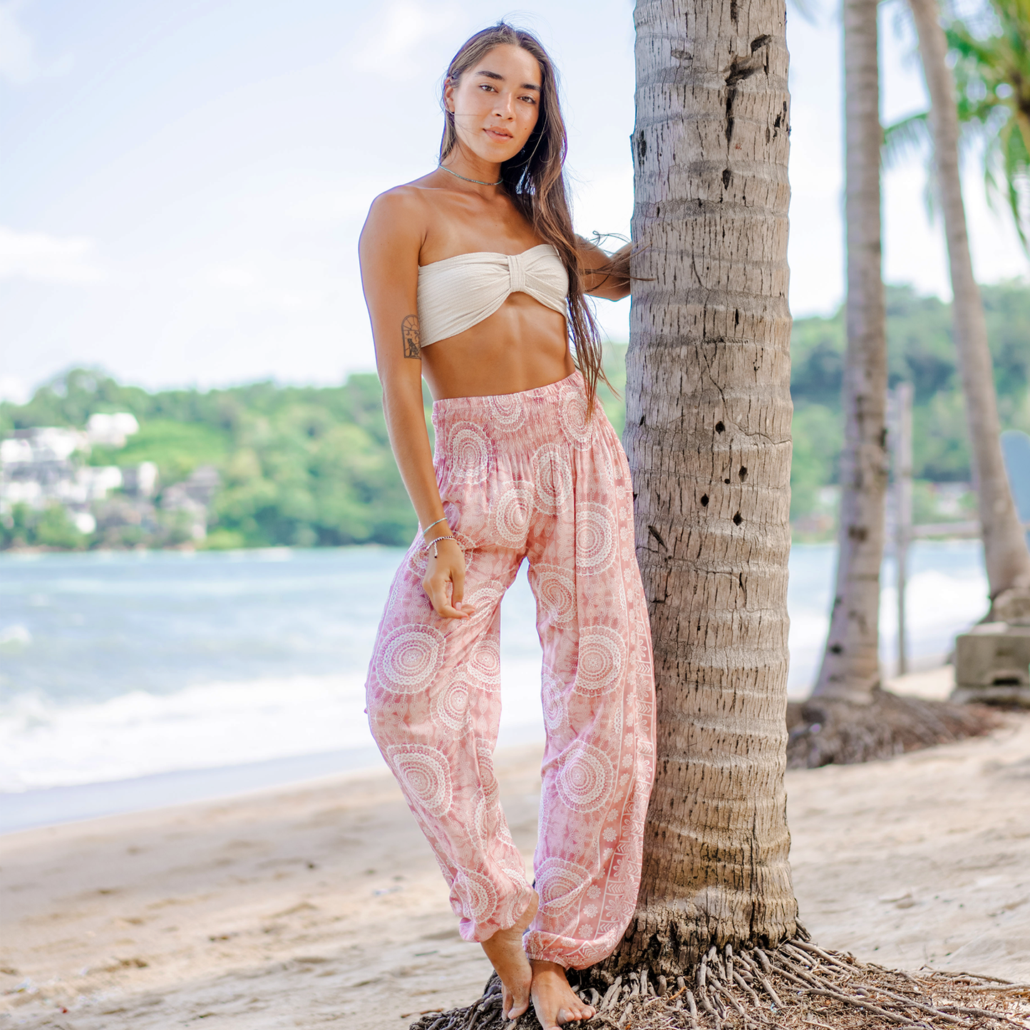 Lotus and Luna - Baja Harem Pants with Pockets