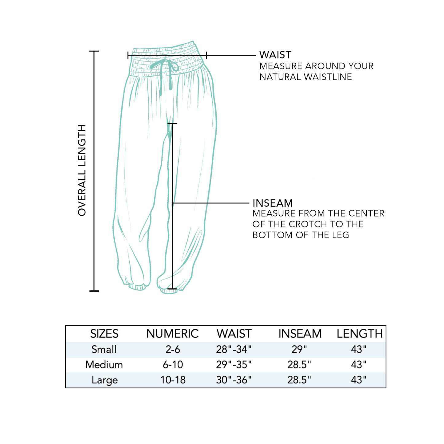 Flamenco Rayon Jogger Harem Pants