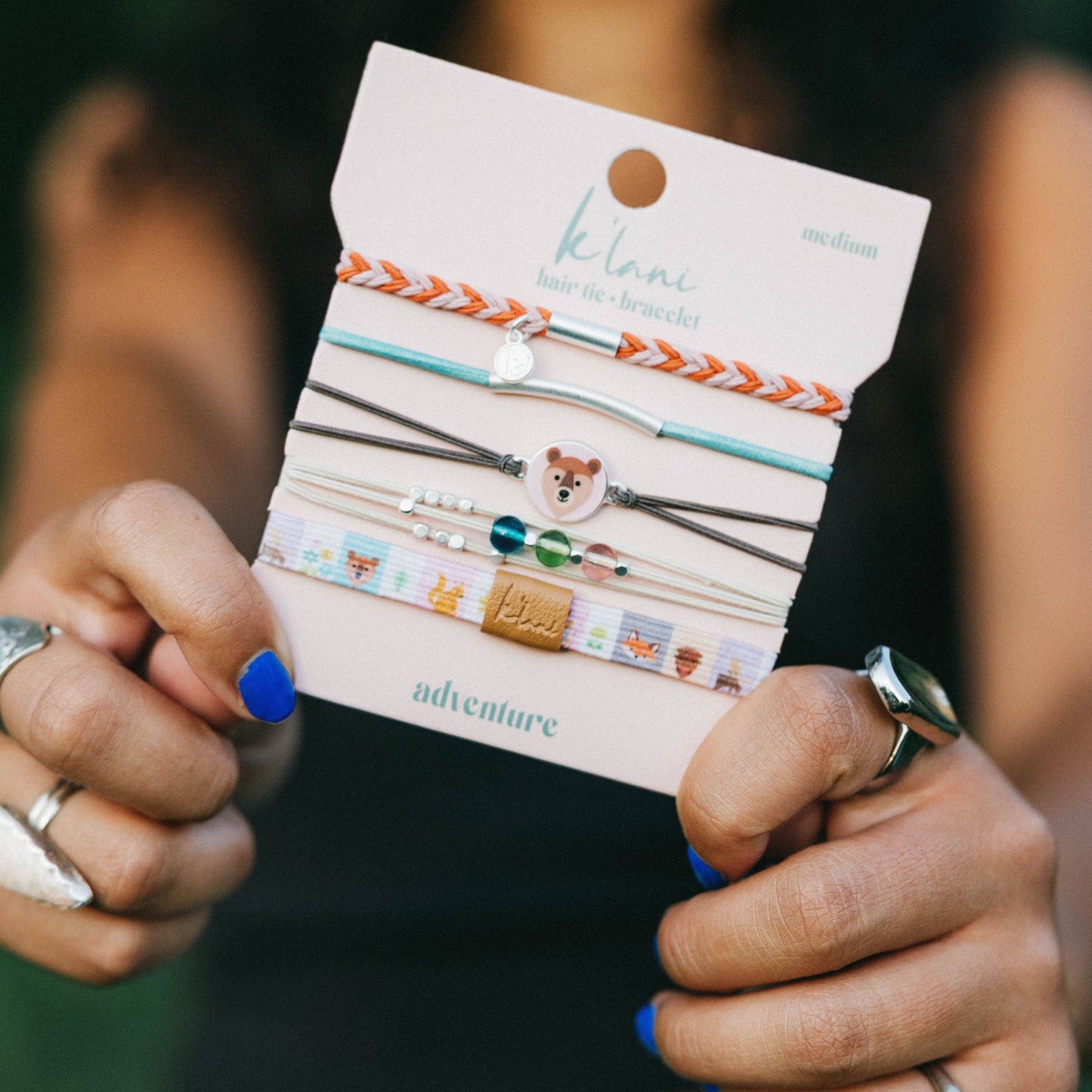 K'lani Adventure Animal Hair Tie Bracelets