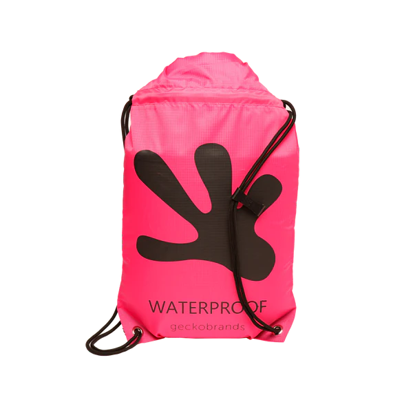 Gecko Waterproof Drawstring Backpack