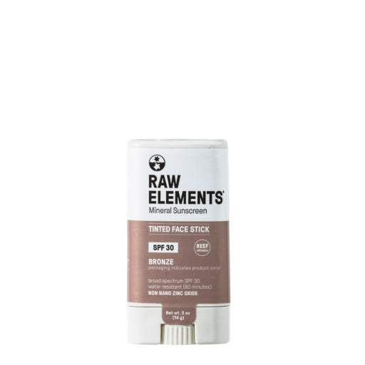 RAW ELEMENTS TINTED STICK SPF 30 1.8OZ