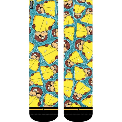 Merge4 Amelia Otter Surfboards Youth Socks
