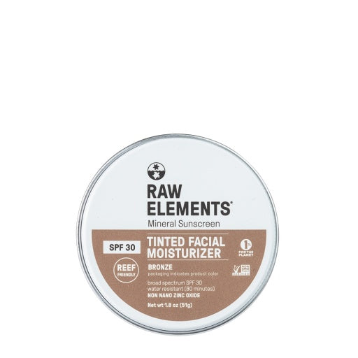 RAW ELEMENTS TINTED TIN SPF 30 1.8OZ