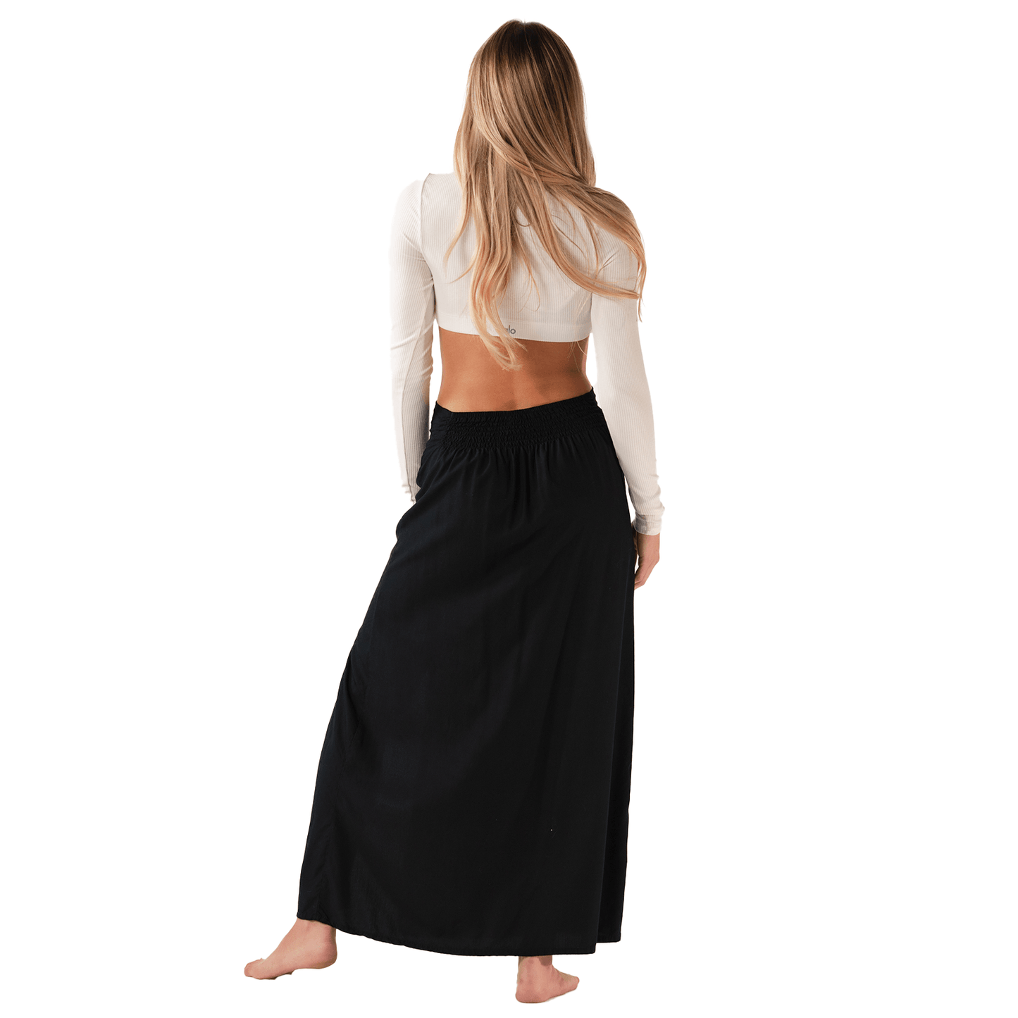 Lotus and Luna - Black Maxi Skirt