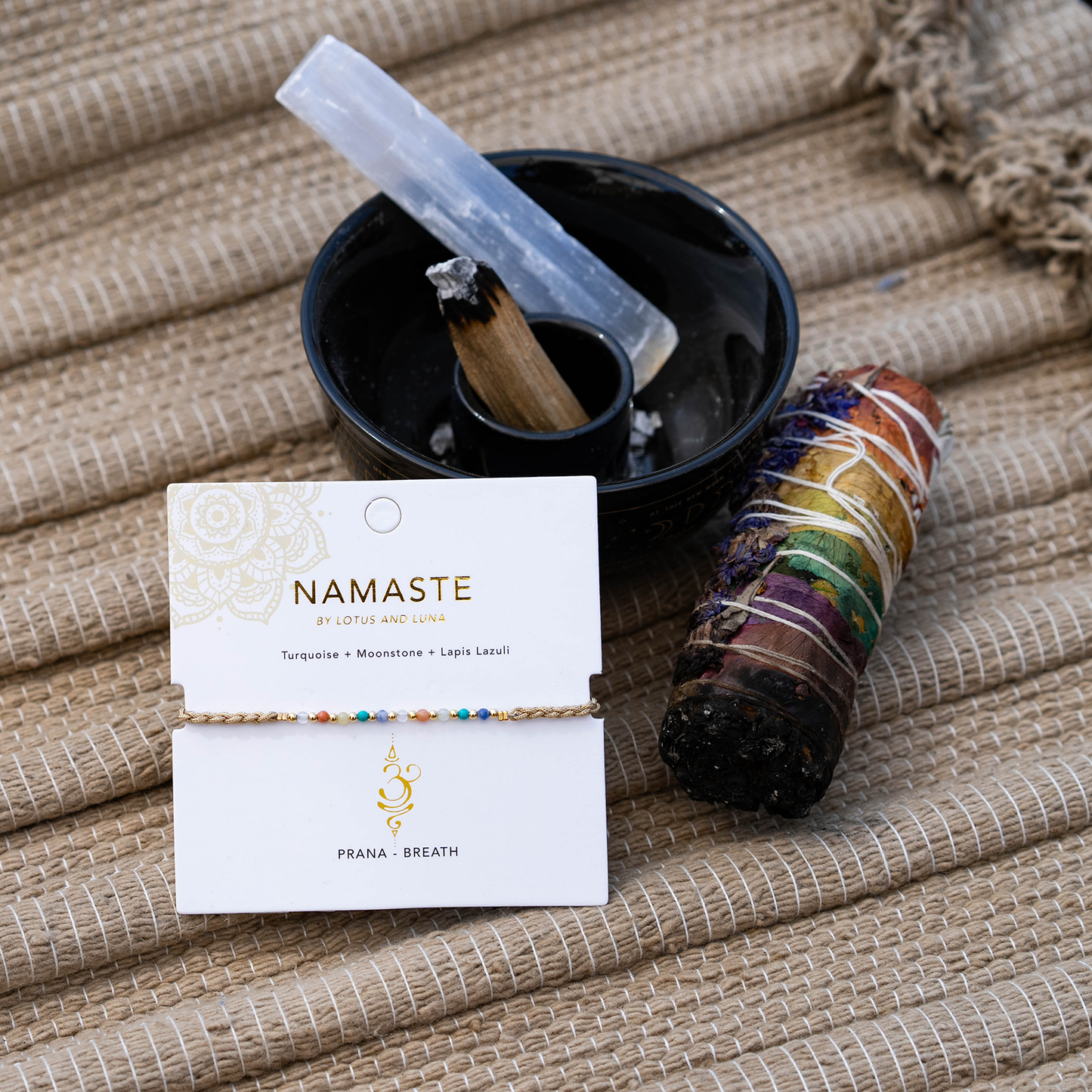 Lotus and Luna - Prana Namaste Bracelet