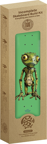 PUSH LIZARD GUY FP (IN-COMPLETE)-7.5 GREEN