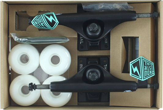 Industral Trucks - Comp - Pk 5.25 Blk / Blk W / Wht 52mm Ppp