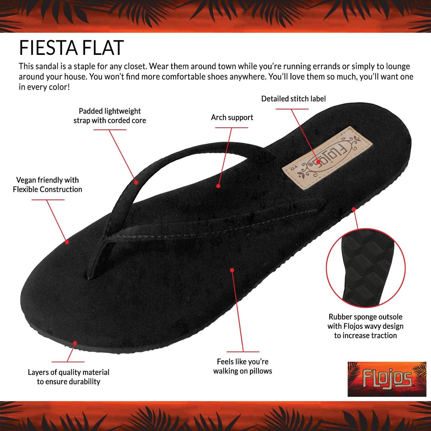 Flojos - Fiesta —  Women's Sandal