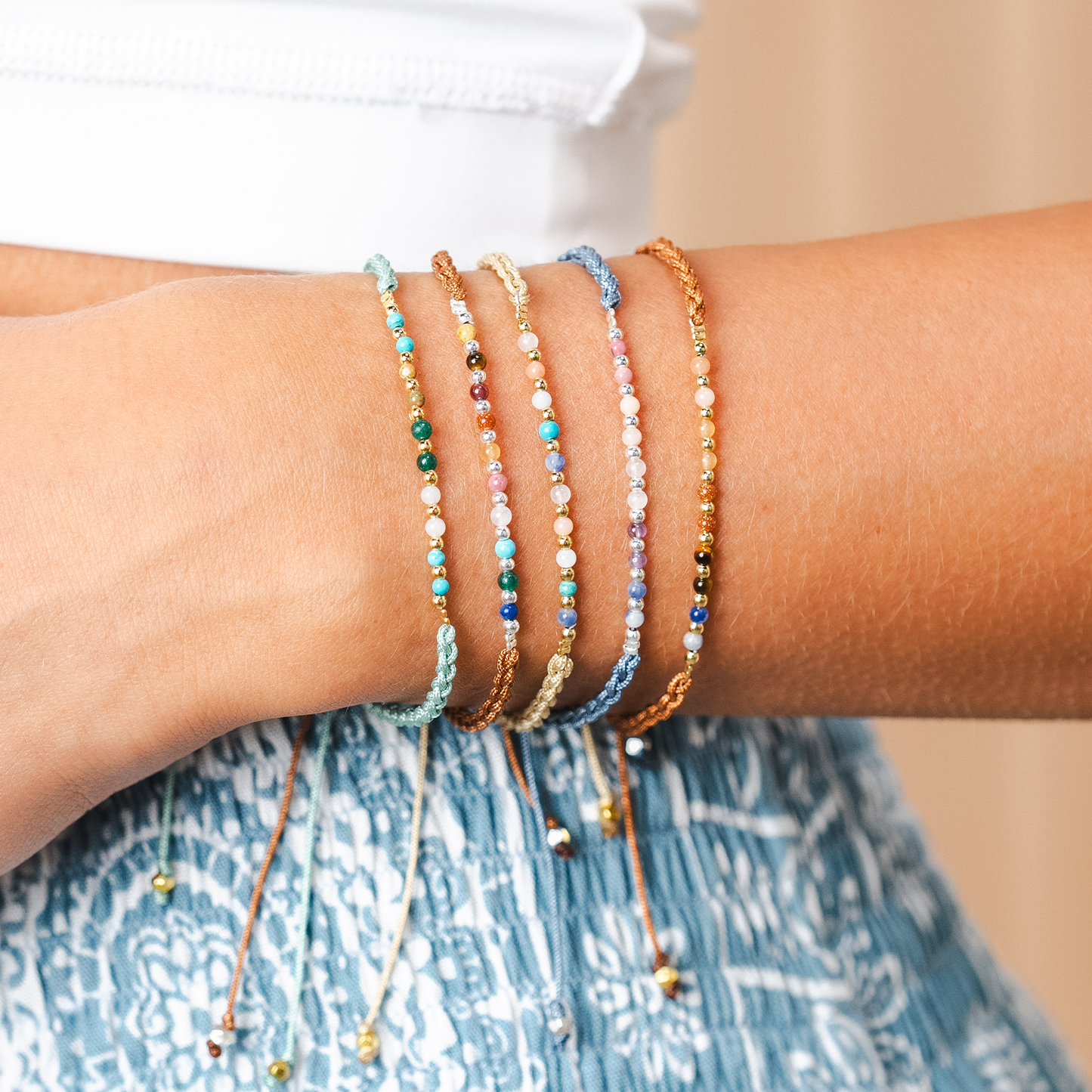 Lotus and Luna - Prana Namaste Bracelet