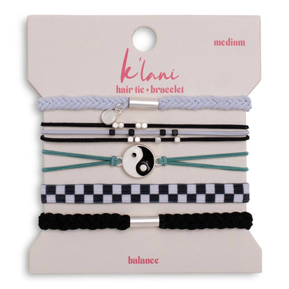 K'Lani Hair Tie Bracelets - Balance  Hair Tie Bracelets