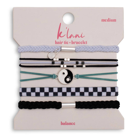 K'Lani Hair Tie Bracelets - Balance  Hair Tie Bracelets