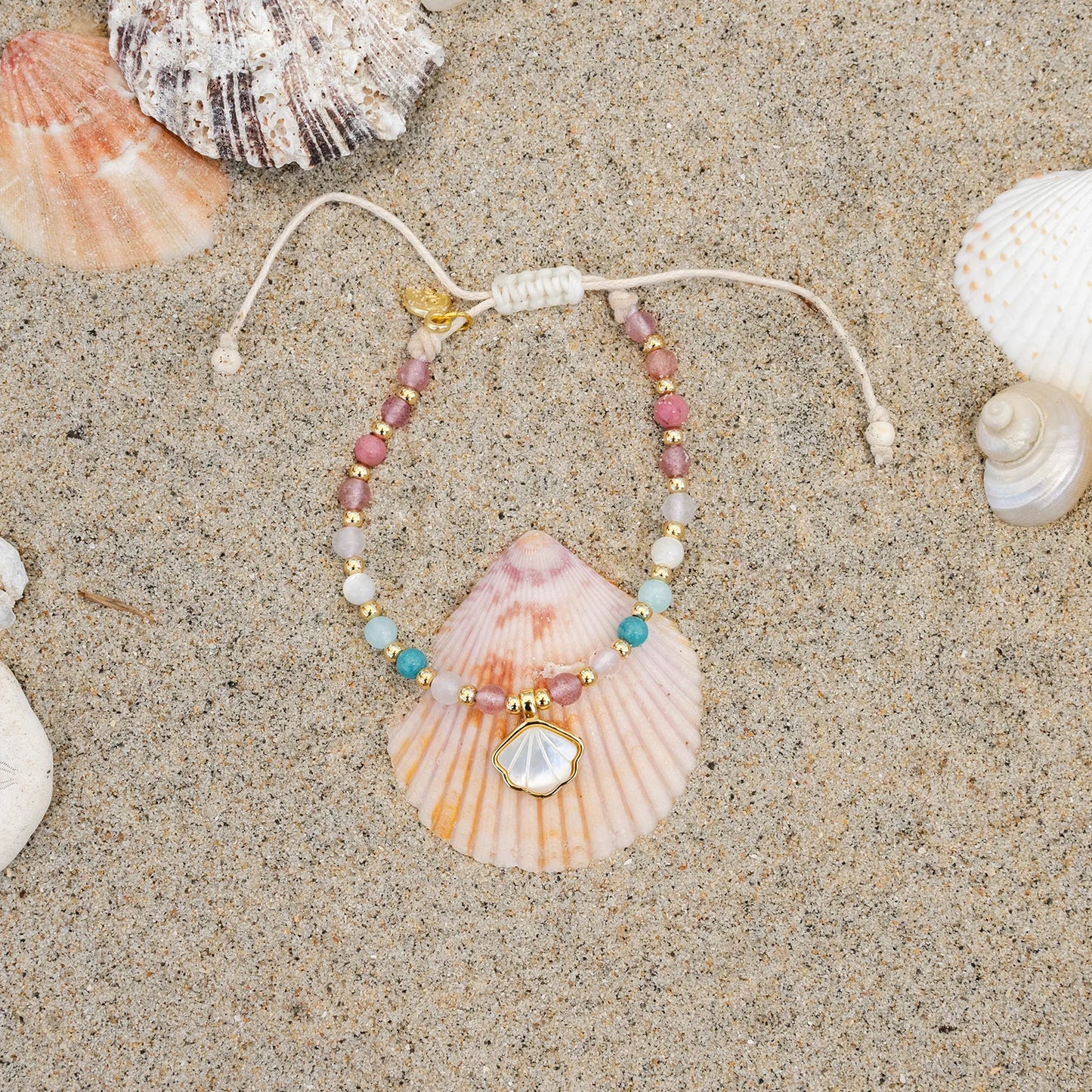 Lotus and Luna - Sandy Toes Florida Charm Bracelet