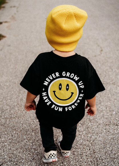 Little Trouble - Never Grow Up T-Shirt Yellow