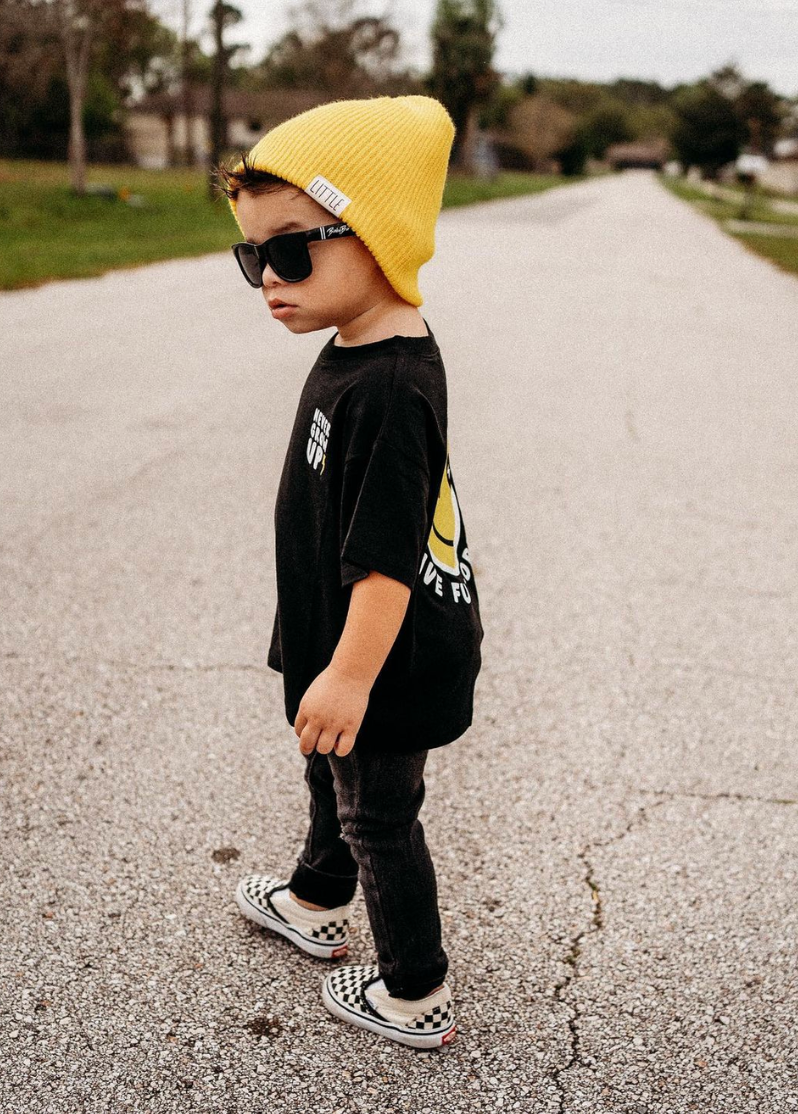 Little Trouble - Never Grow Up T-Shirt Yellow