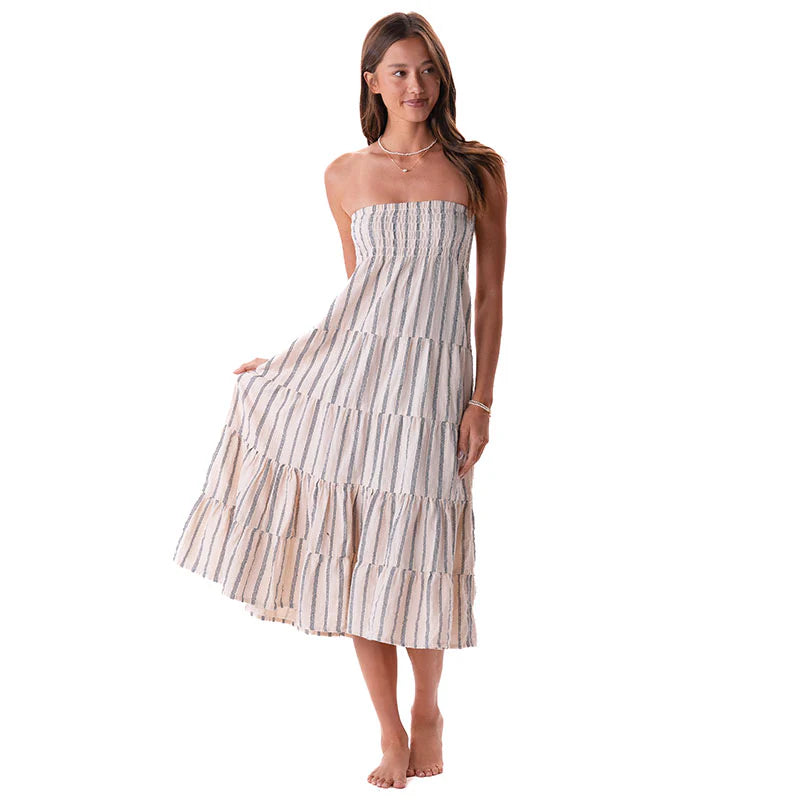 Lotus and Luna - Sailor Stripe Sundrift Skirt