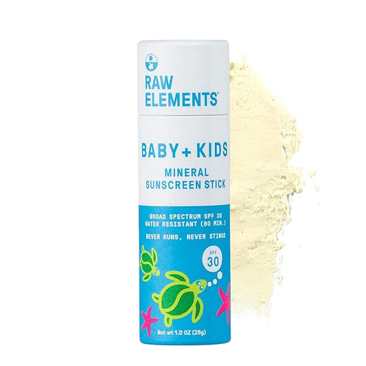 Raw Elements Baby & Kids SPF 30 Organic Sunscreen Stick