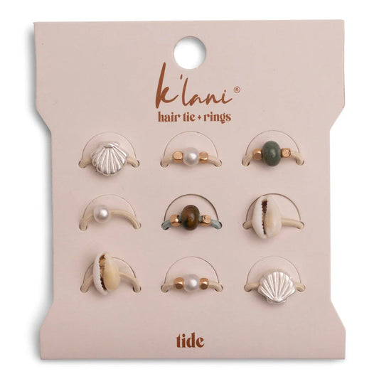 K'Lani Tide Hair Tie + Rings