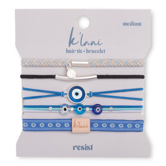K'Lani Hair Tie Bracelets - Resist Hair Tie Bracelets