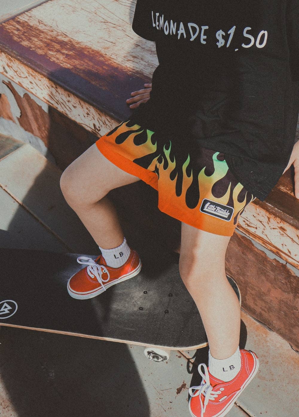 Little Trouble - Flame Boardies