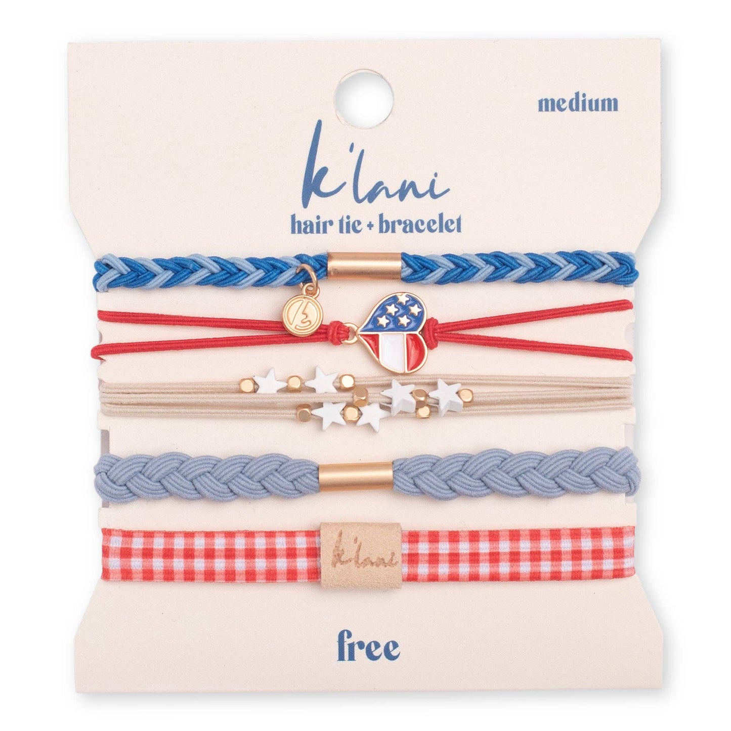 K'Lani Hair Tie Bracelets - Be Free