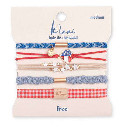 K'Lani Hair Tie Bracelets - Be Free